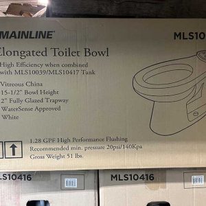Mainline Toilet Bowls and Toilet Tanks
